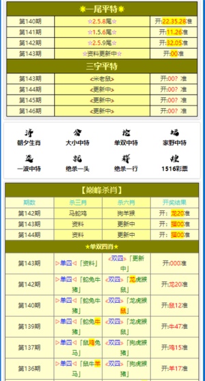 黄大仙精选三肖三码必开单双